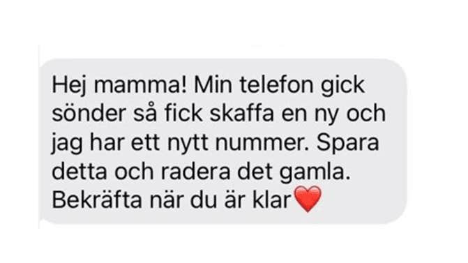 Polisen varnar för ”sms-barn”