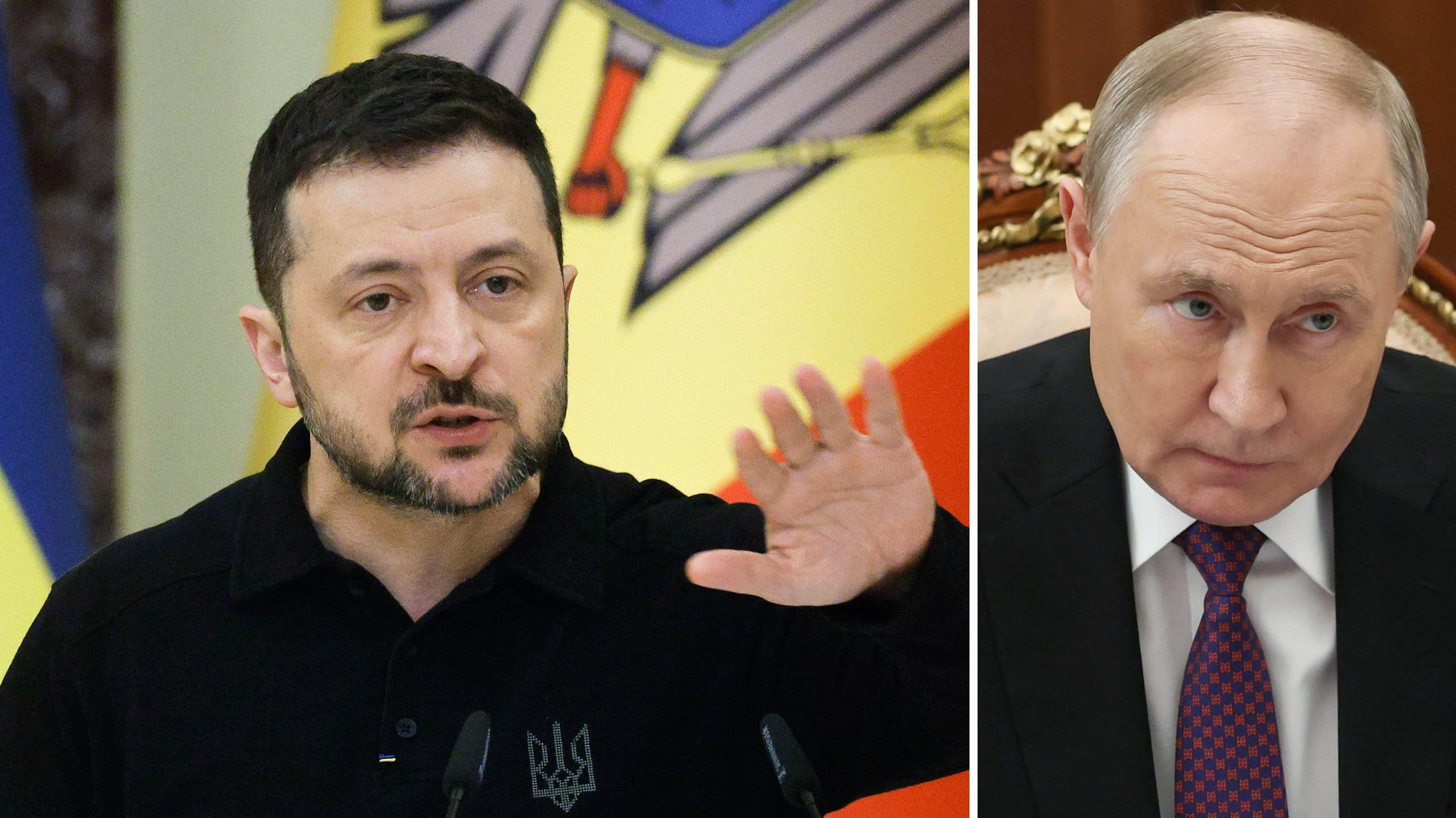 Zelenskyjs krav för samtal med Putin