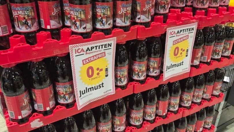 Priset för julmusten: 0 kronor