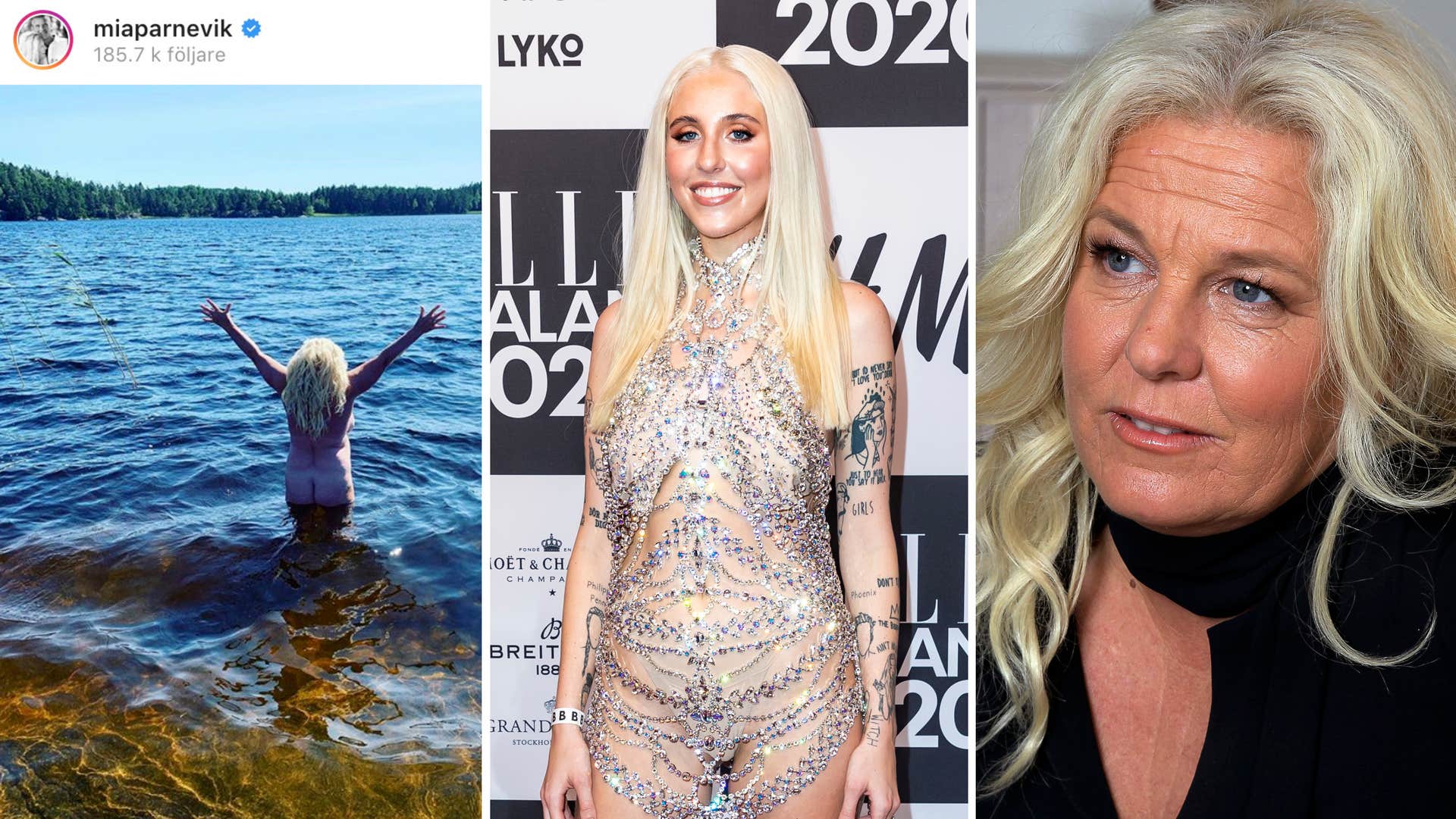 Mia Parneviks nakenbeslut – för att stötta Peg Parnevik