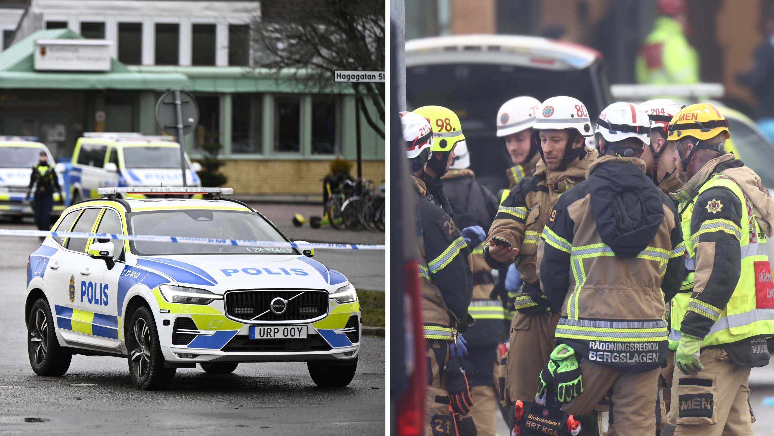 Skolskjutningen i Örebro: Han var bland de första på plats