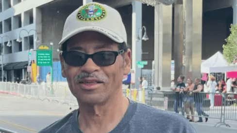 Victor, 66, dog i eldinfernot i Los Angeles