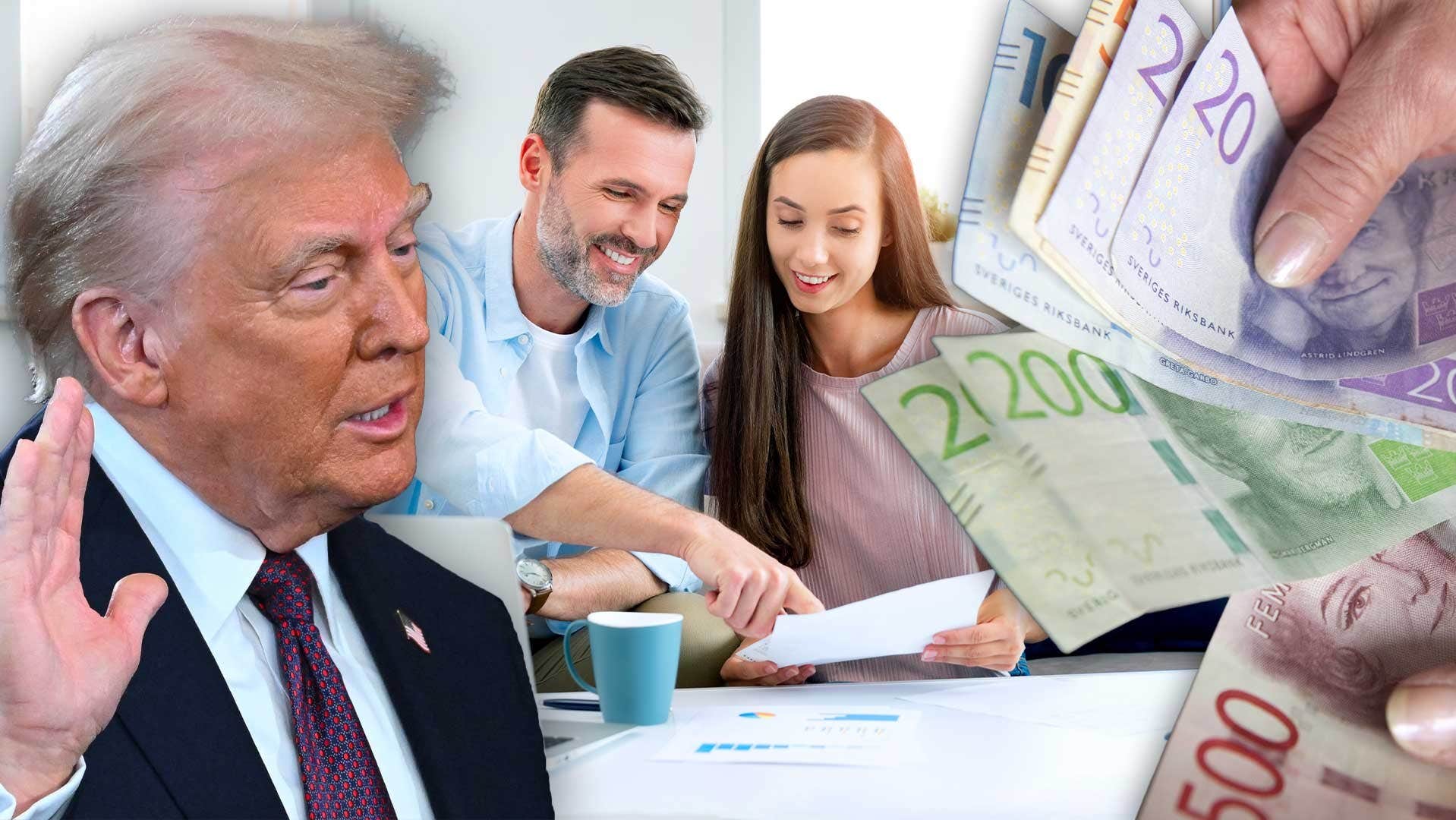 Storbanken: Ljusare tider på väg - trots Trumps hot