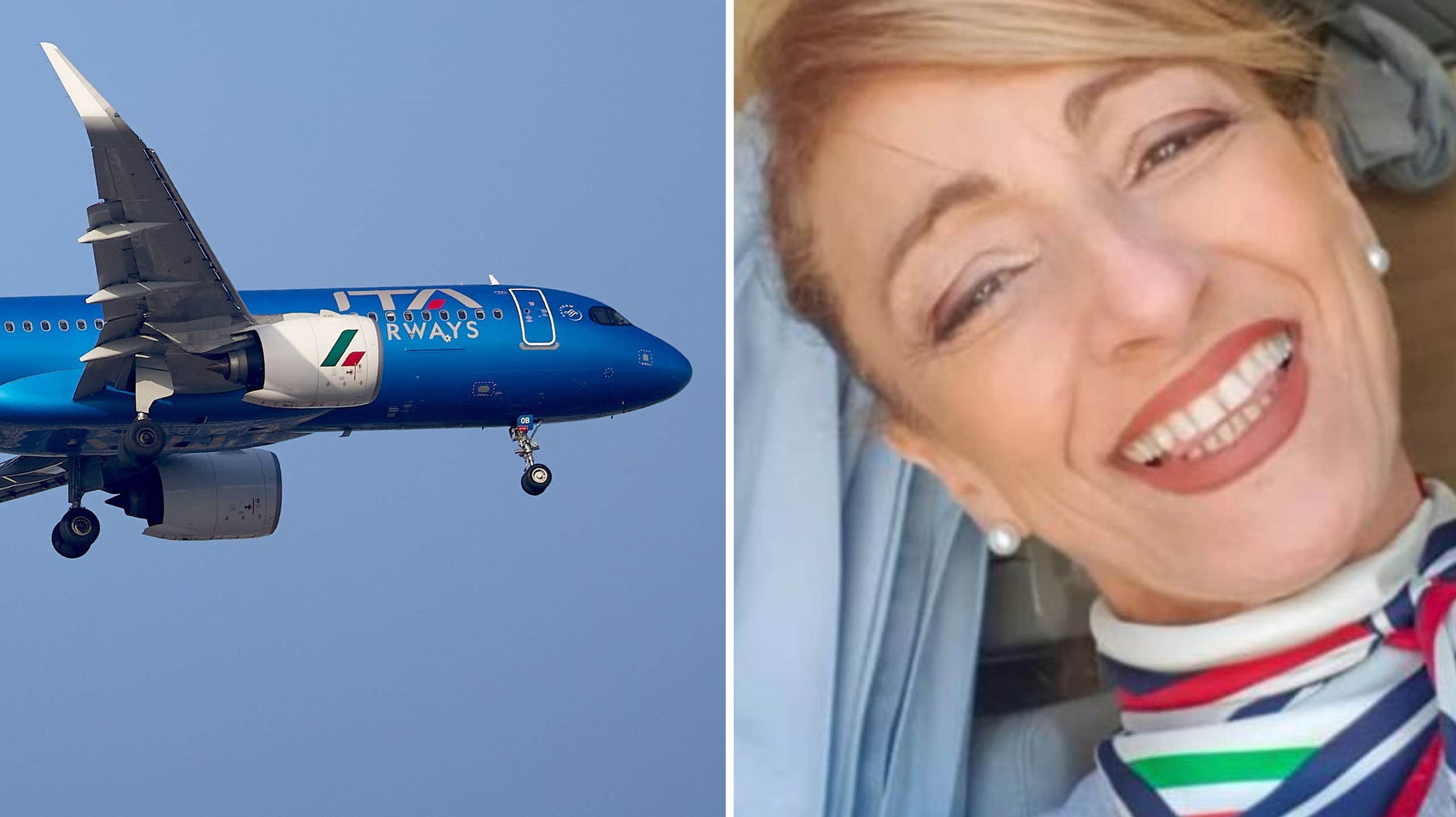 Gabriella, 56, collapsed in front of passengers | World