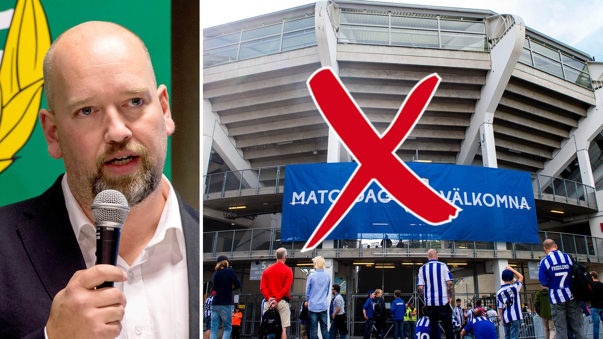 Hammarbys Utspel: ”Riv Gamla Ullevi” Blåvitts Svar