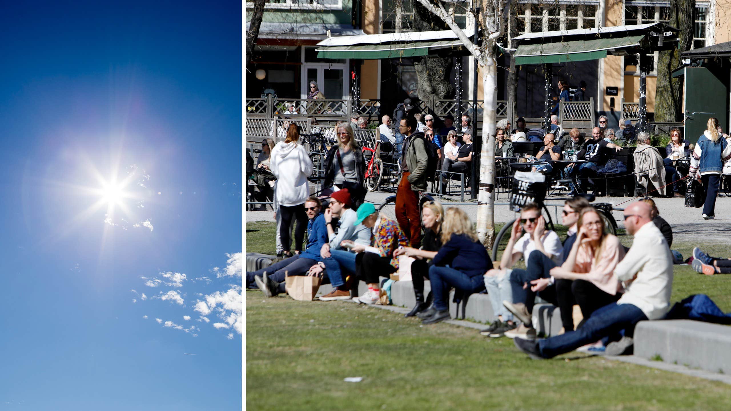 Nu kommer värmen ”Uppemot 20 grader” Sverige Expressen