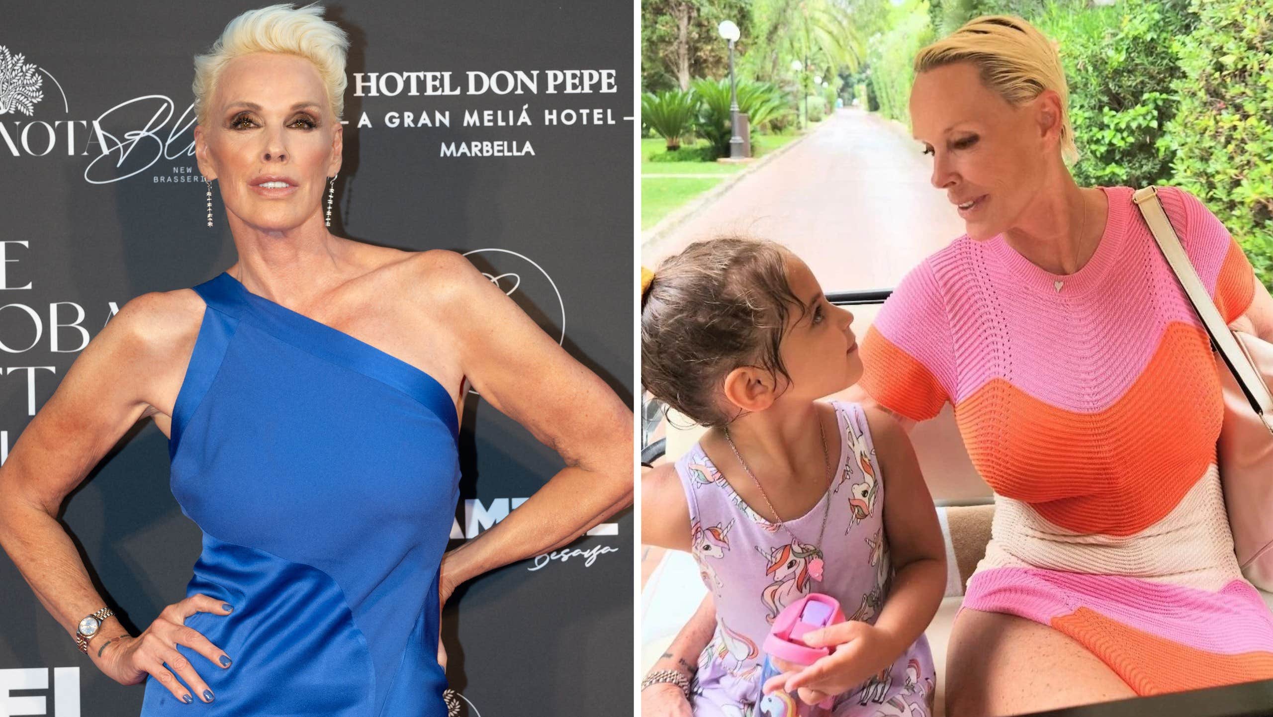 Brigitte Nielsen är mamma till Frida, 5: ”Jag är en | mama