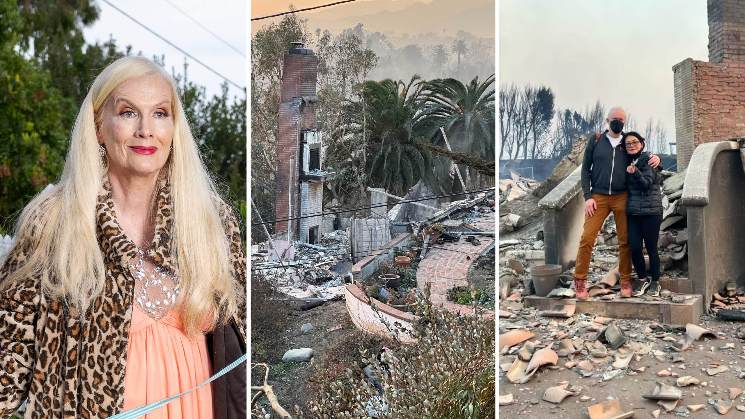 Förödelsen i Gunilla Perssons kvarter i Los Angeles: ”Panik”