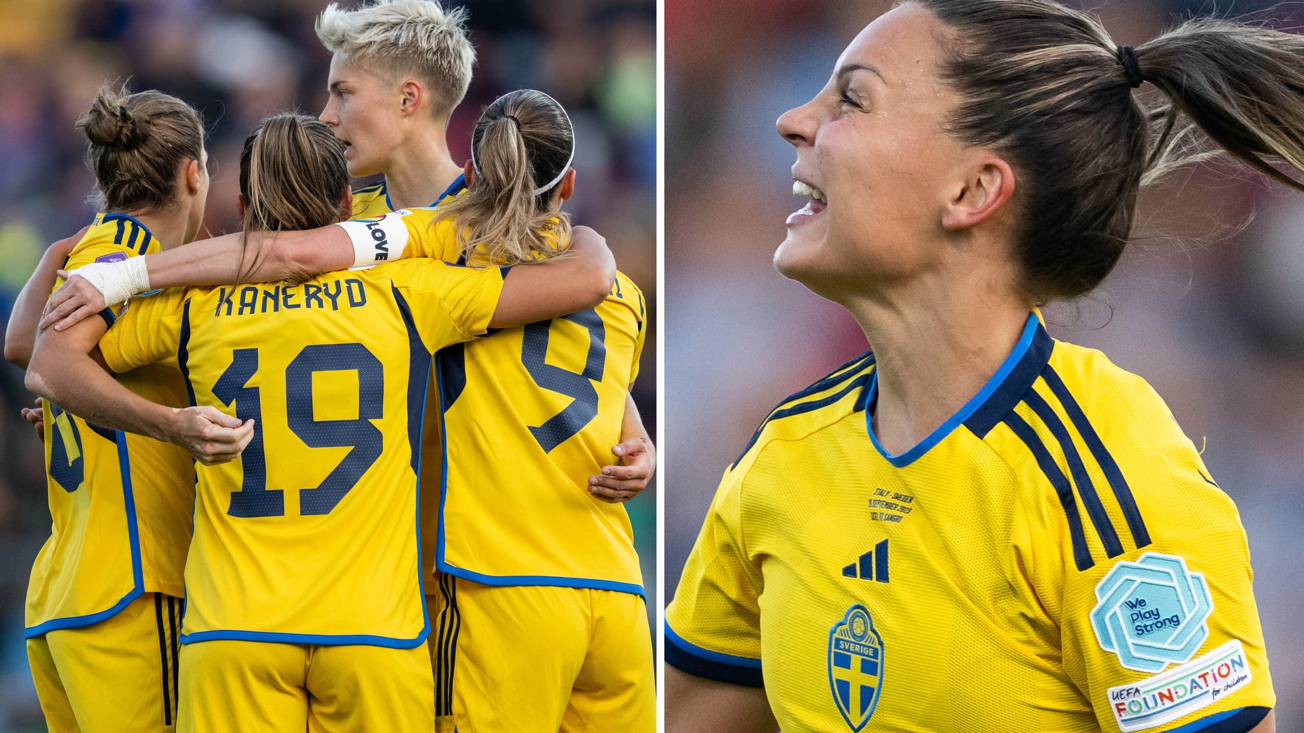 Johanna Rytting Kaneryd hjälte för Sverige mot Italien Landslaget