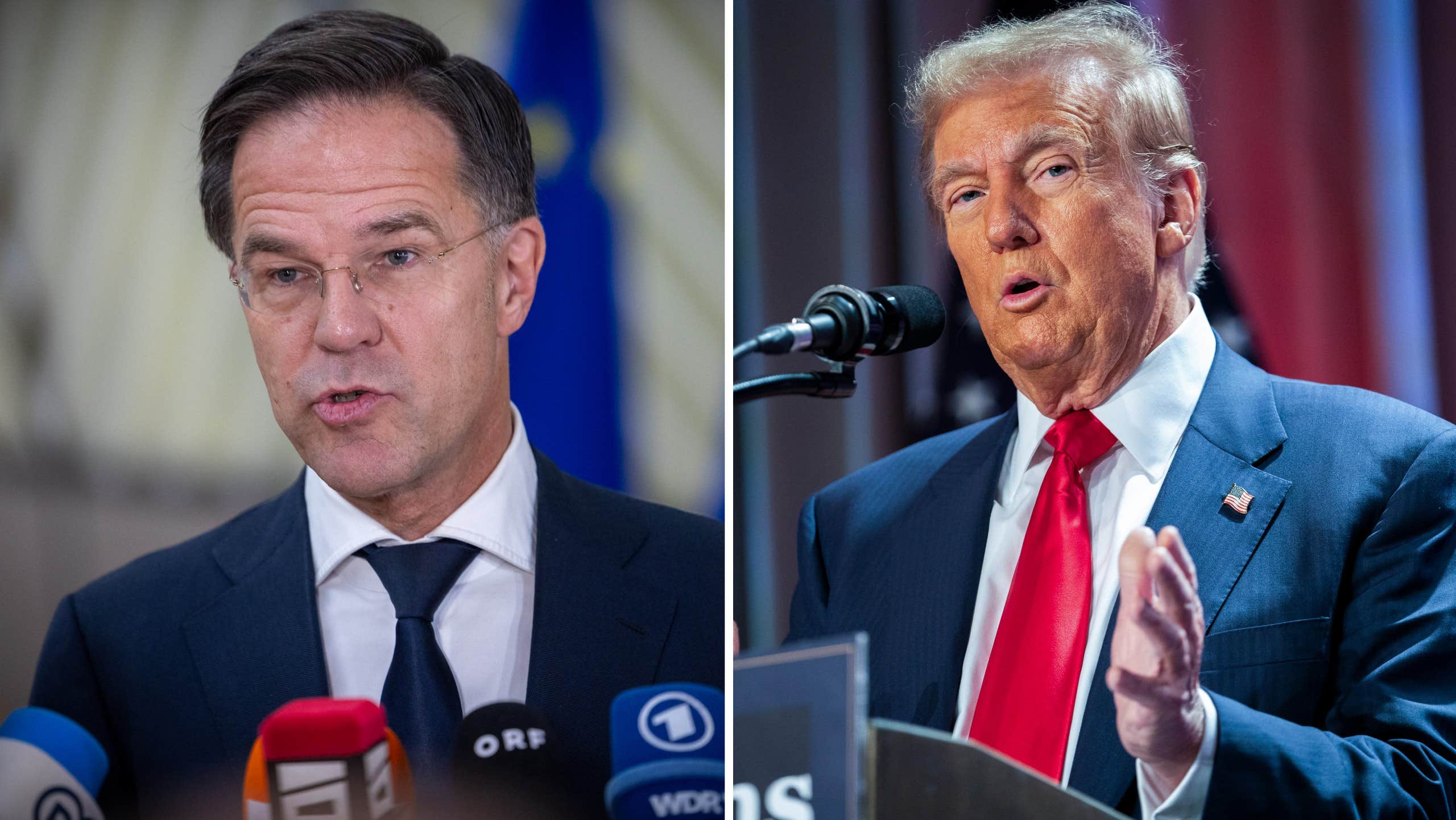 Nato-chefen och Donald Trump har träffats