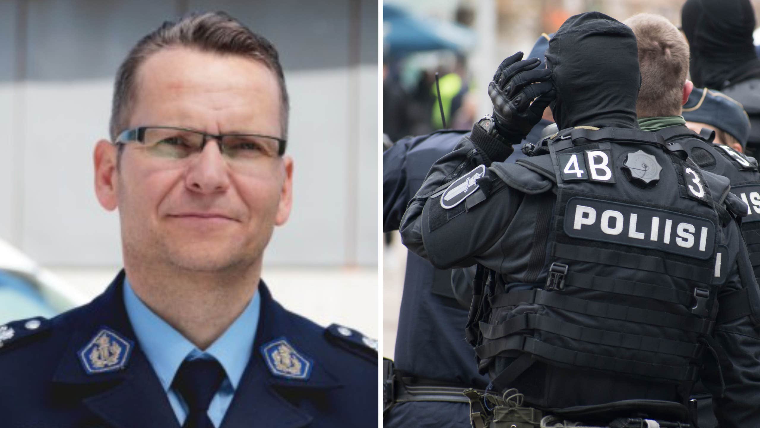 Finska polischefens  oro: ”Som i Sverige”