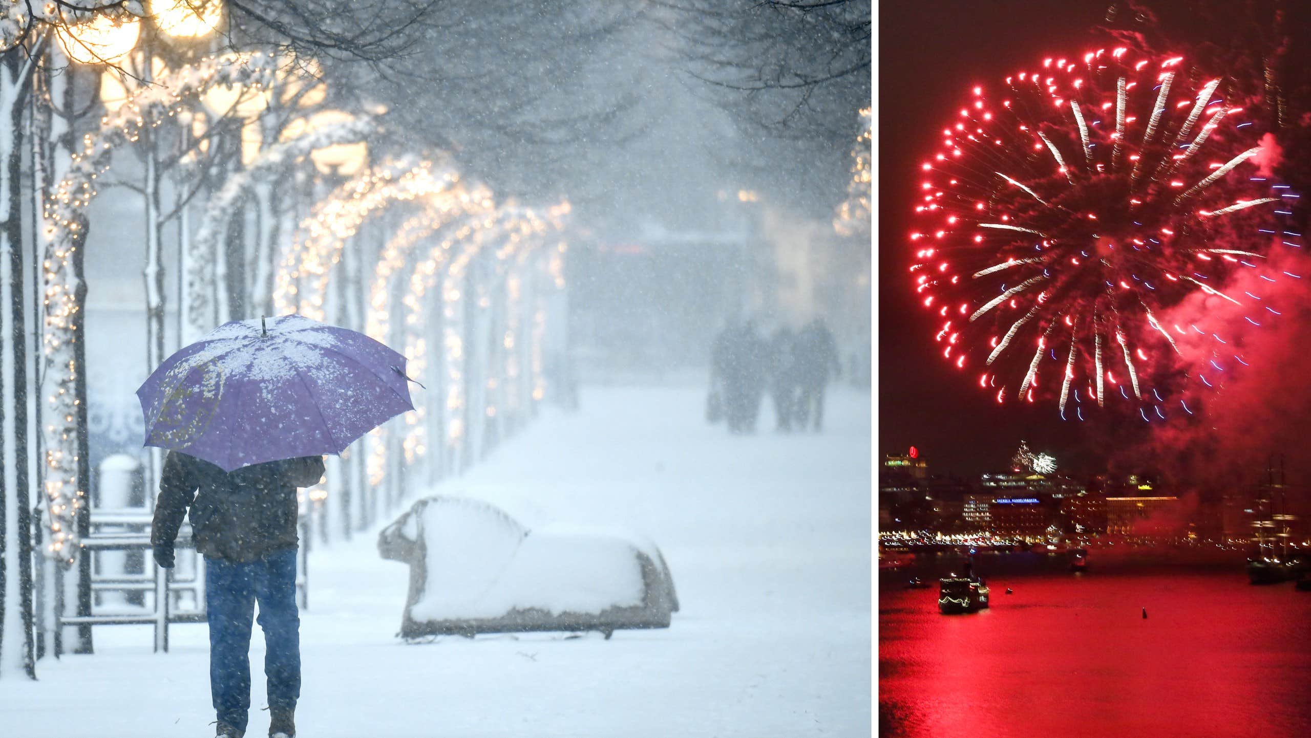 Så blir vädret på nyårsafton