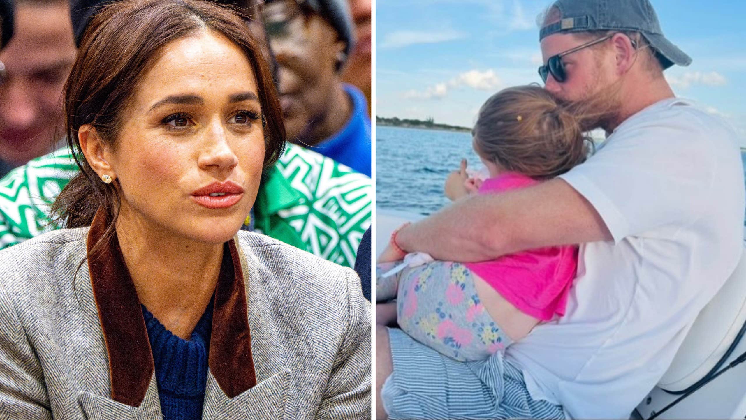 Meghan sågad för  bilden på dottern