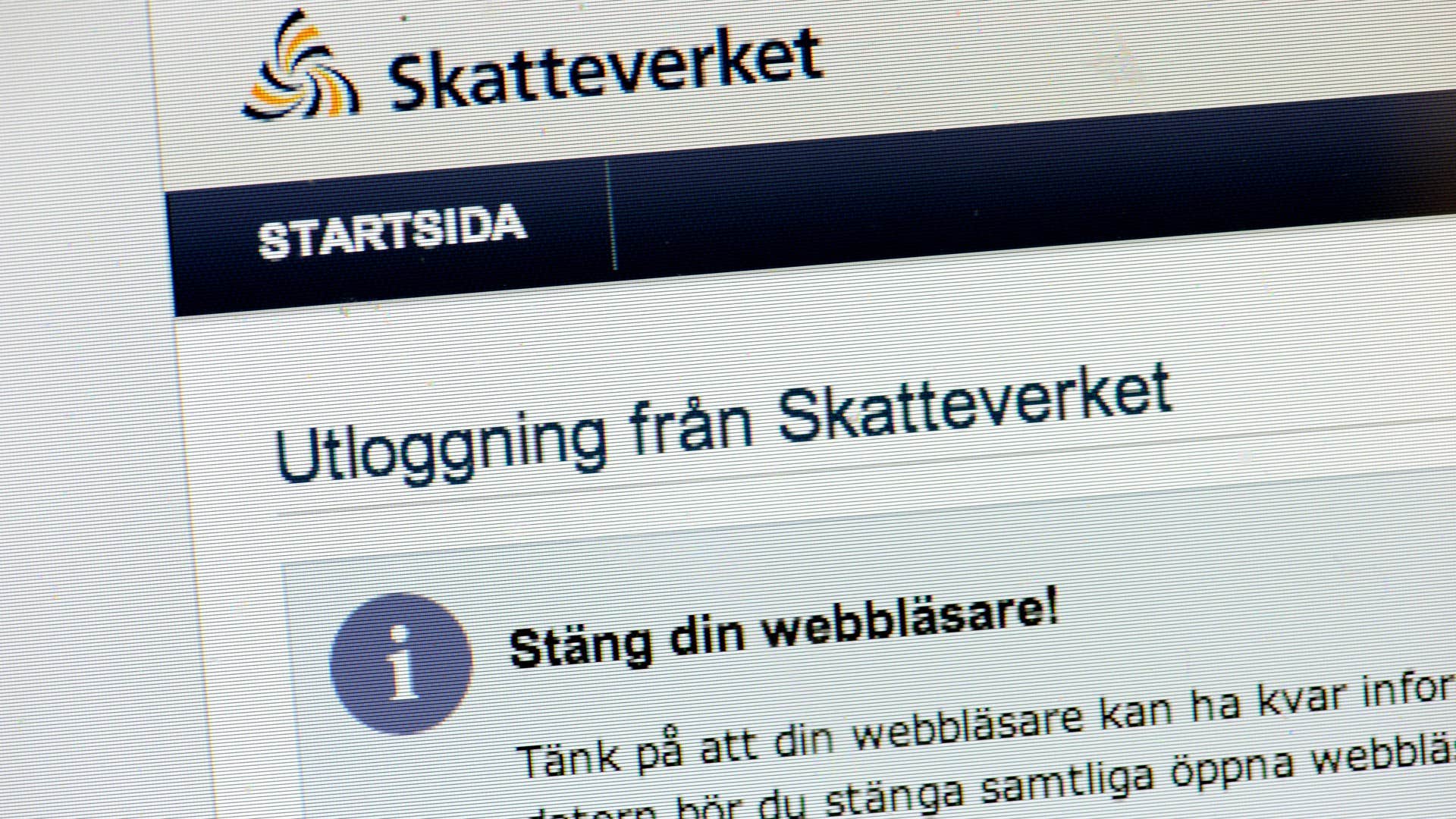 Problem Med Skatteverkets E-tjänster - Går Inte Signera