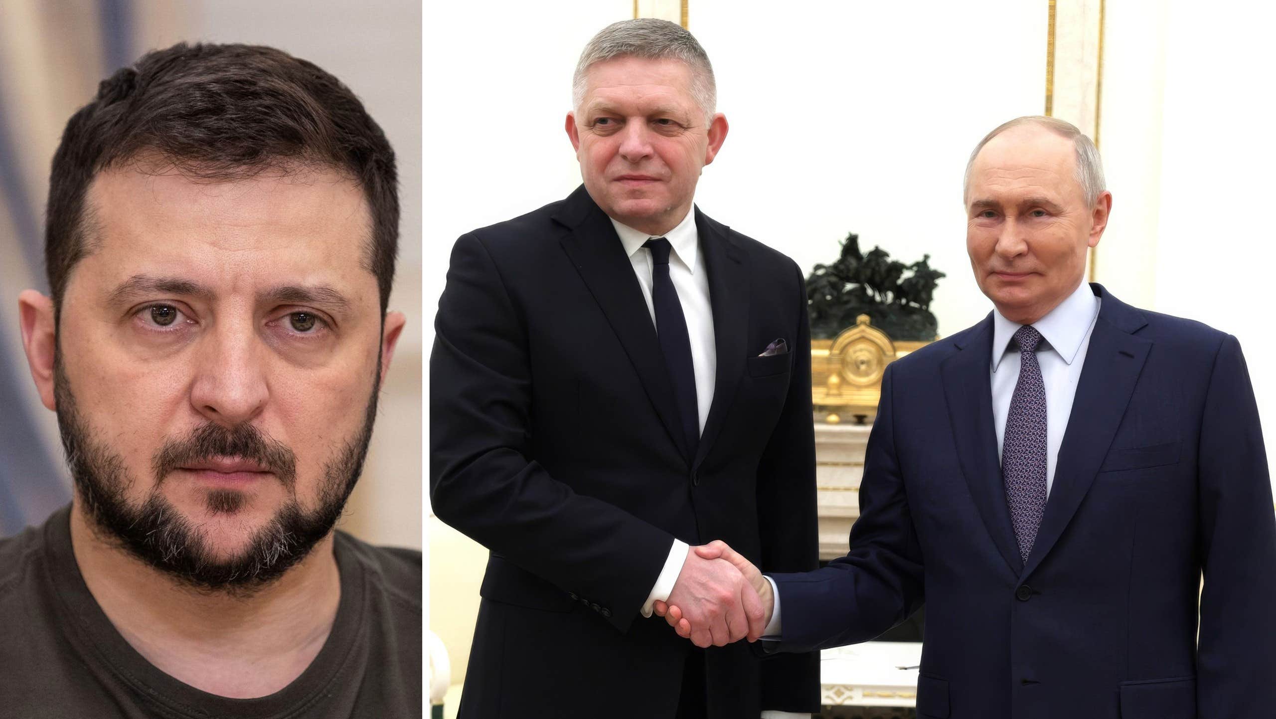 Zelenskyjs skarpa känga till grannen: ”Skumma planer”