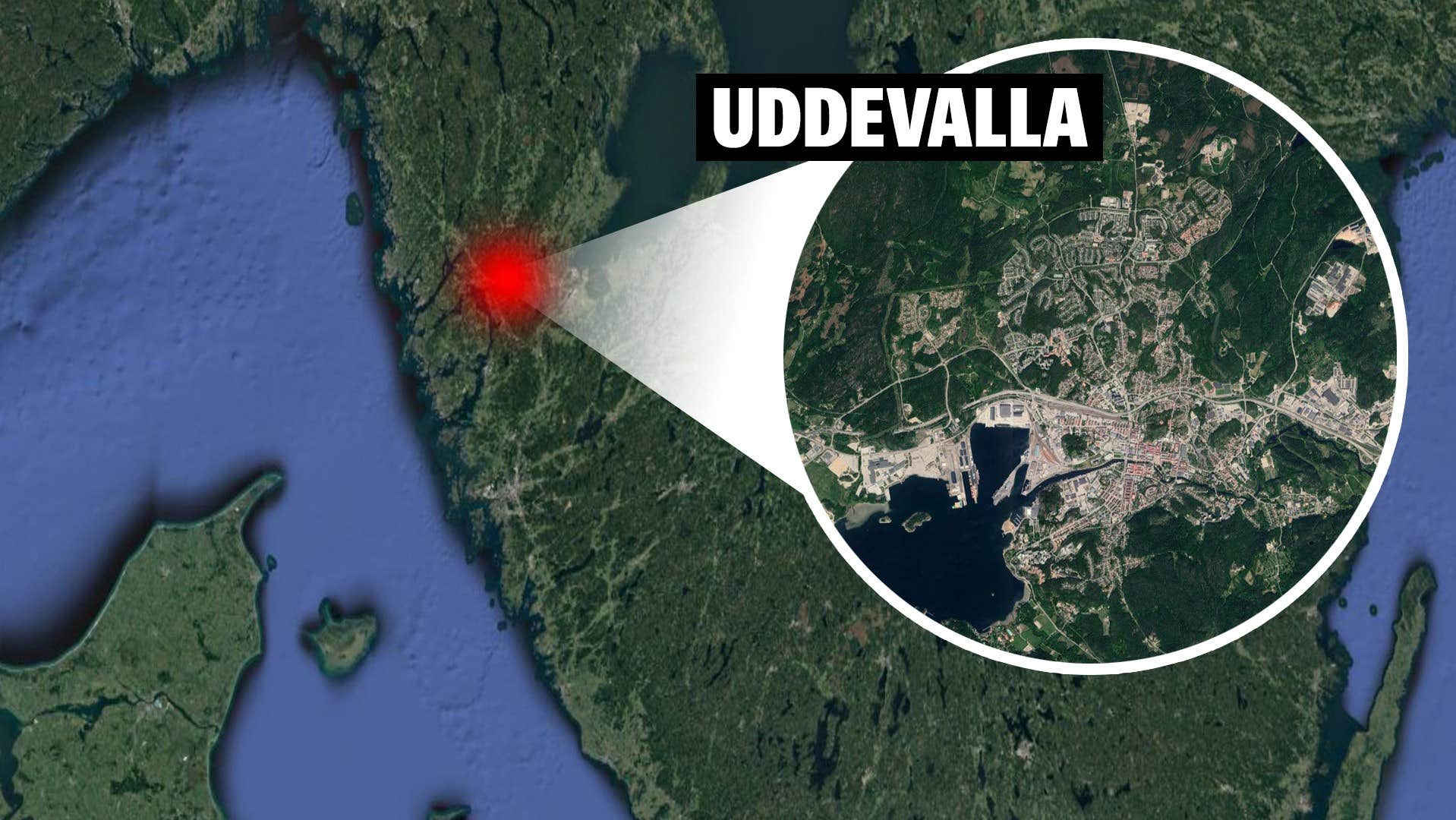 Man gripen för knivdåd i Uddevalla