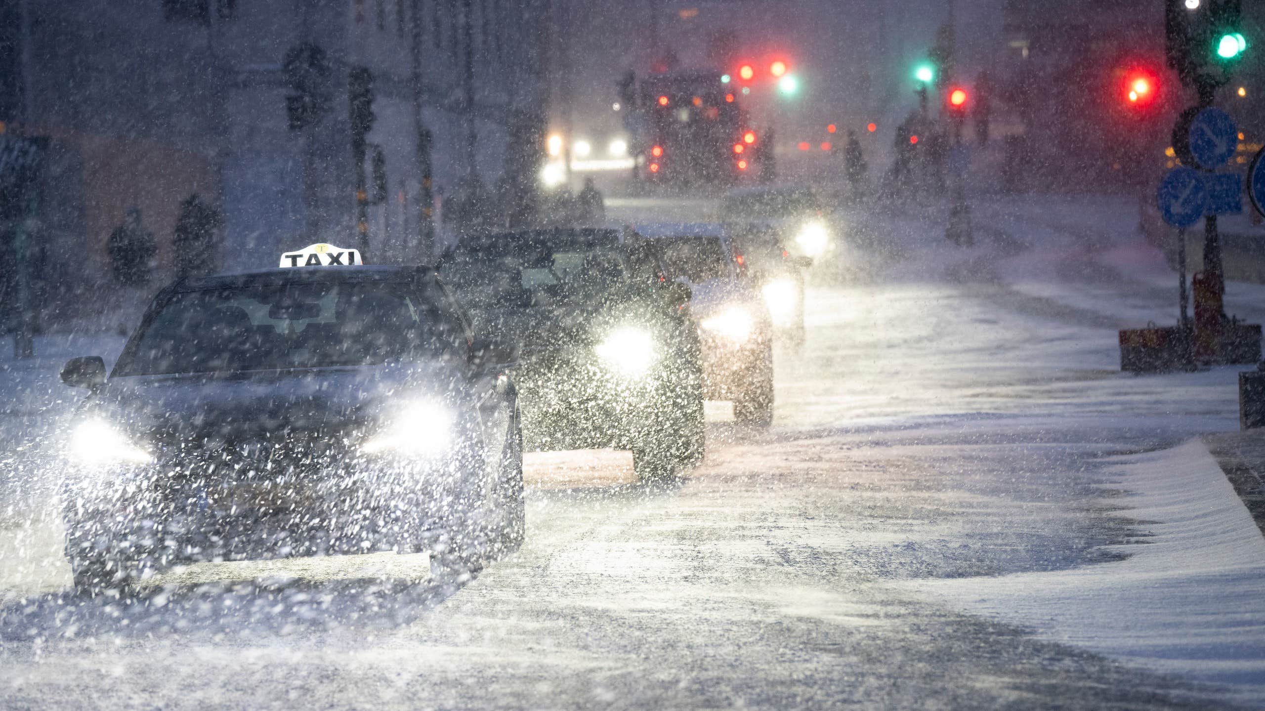 SMHI varnar för snö under nyårsdagen