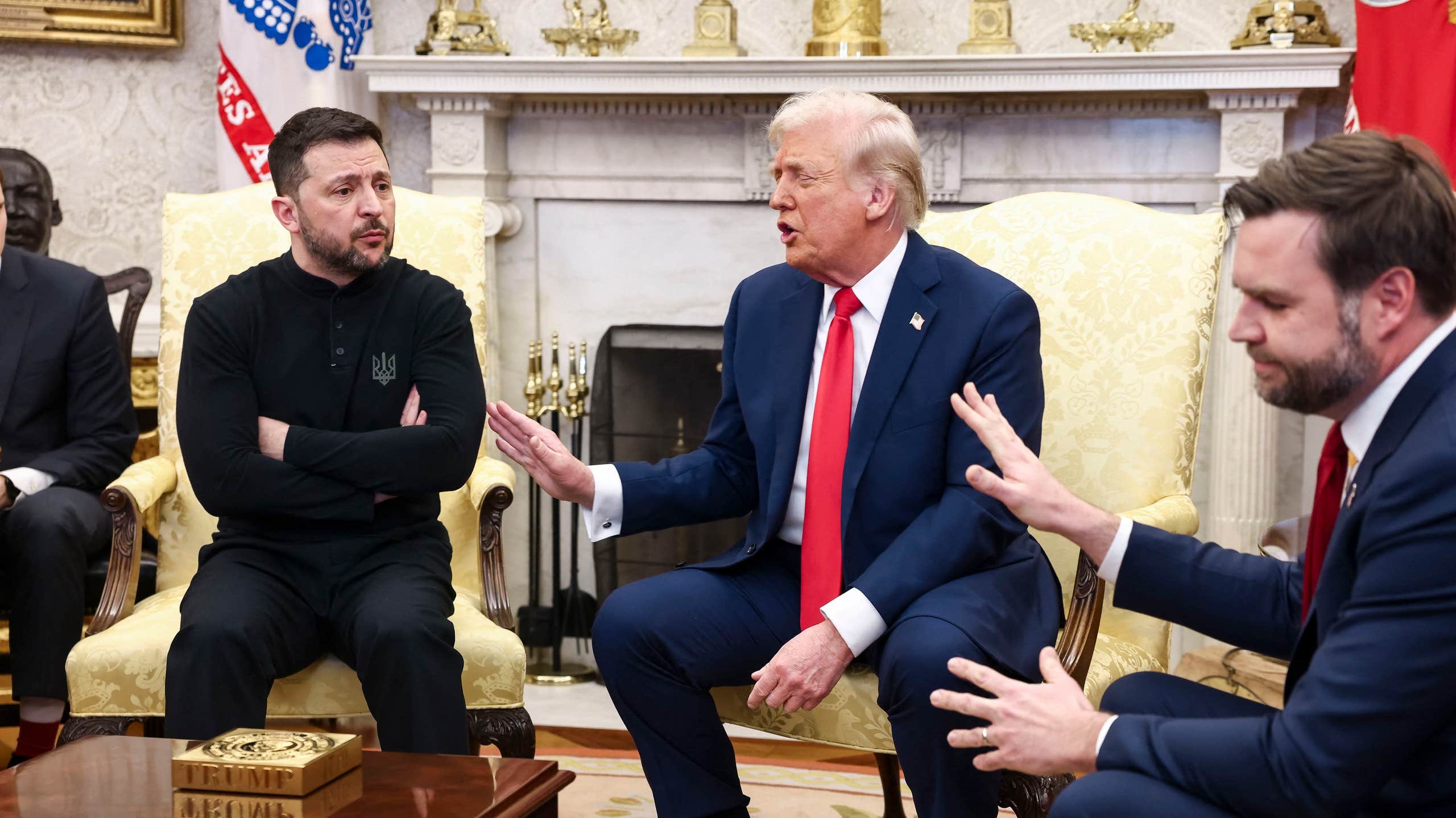 Zelenskyj, Trump och Vance bråk – ord för ord