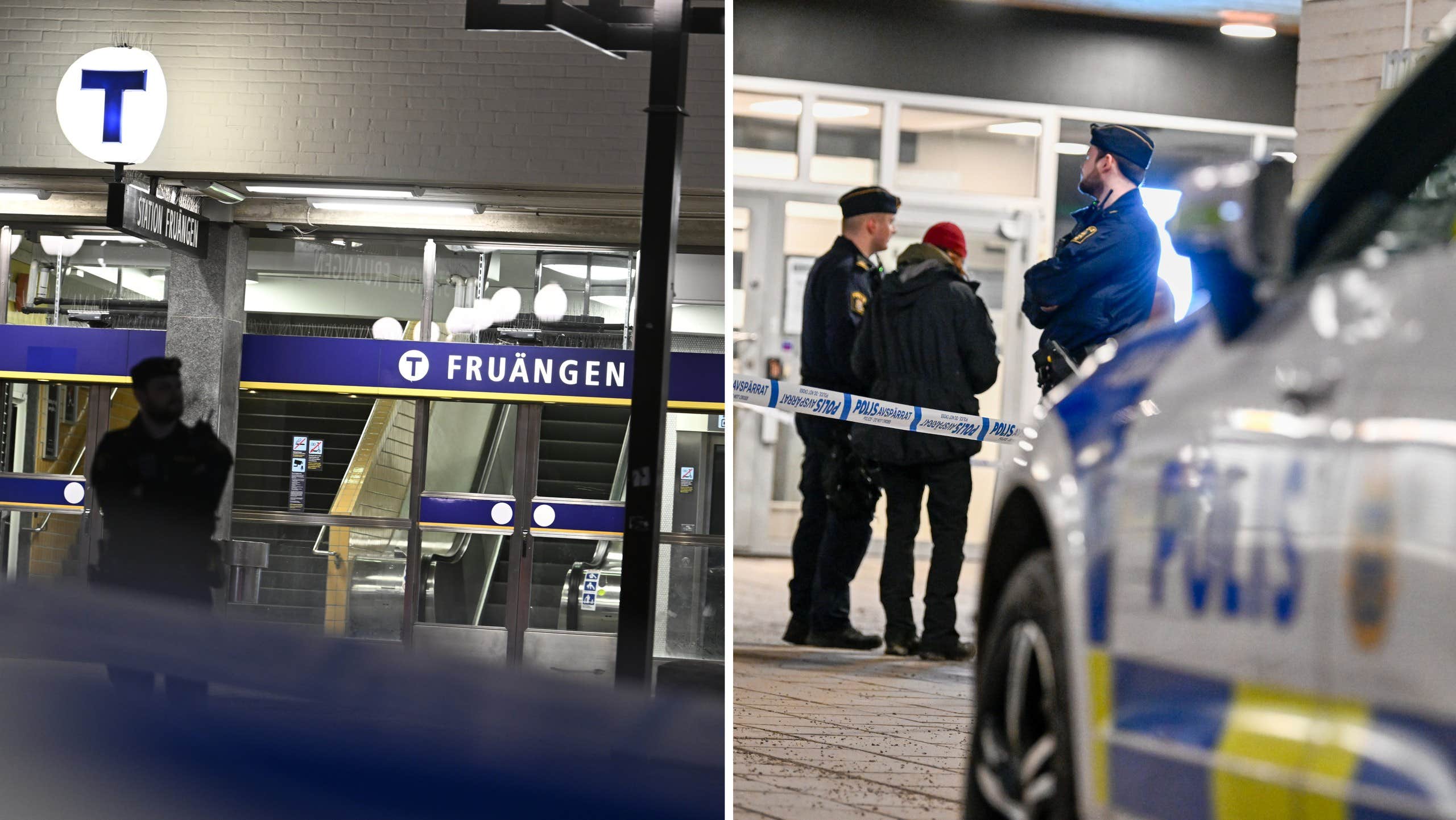 Skotten i Fruängen fångades på  bild – 16-åring togs med vapen