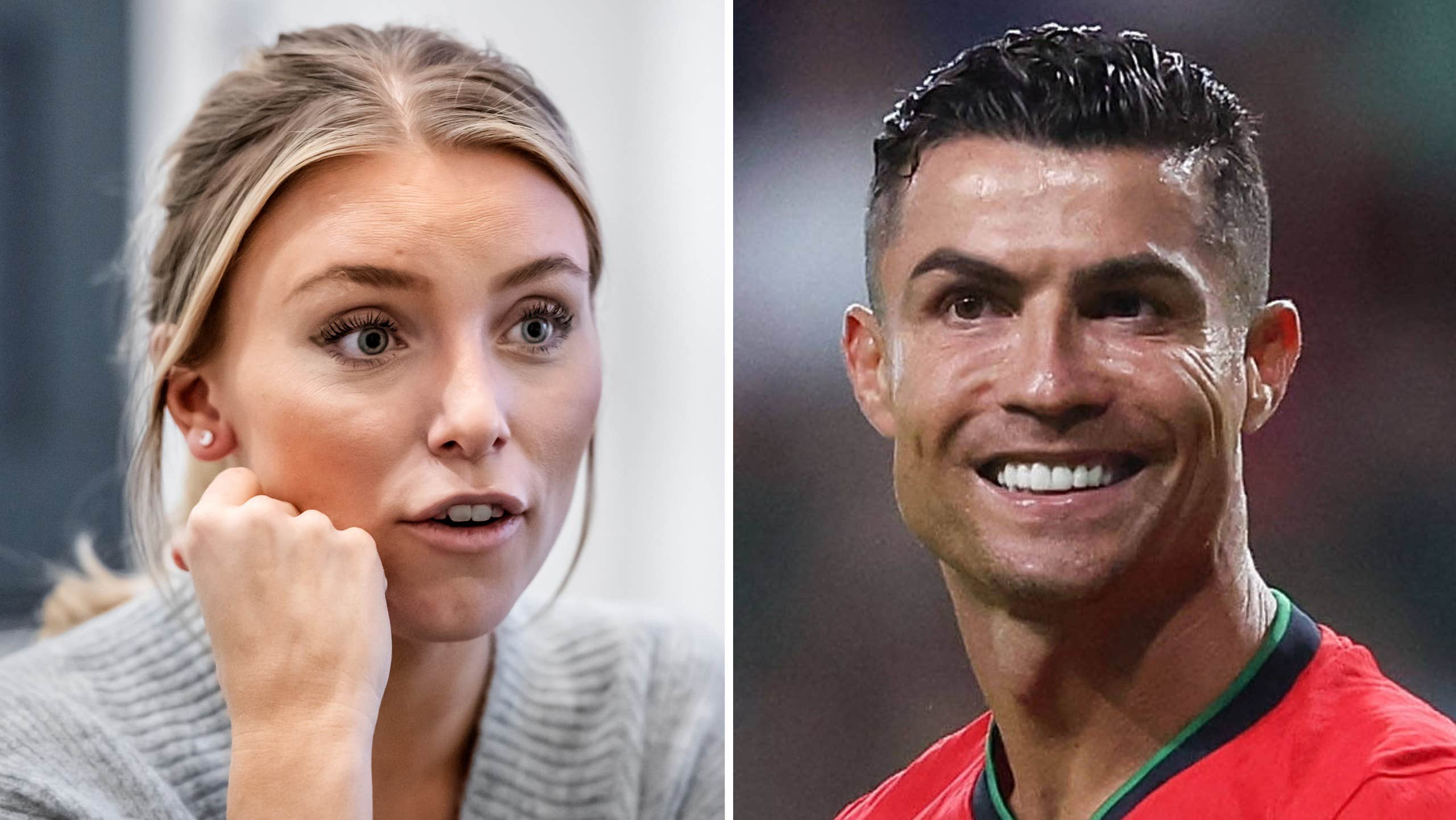 Sanne Josefson om mötet med Ronaldo: ”Jag smet”