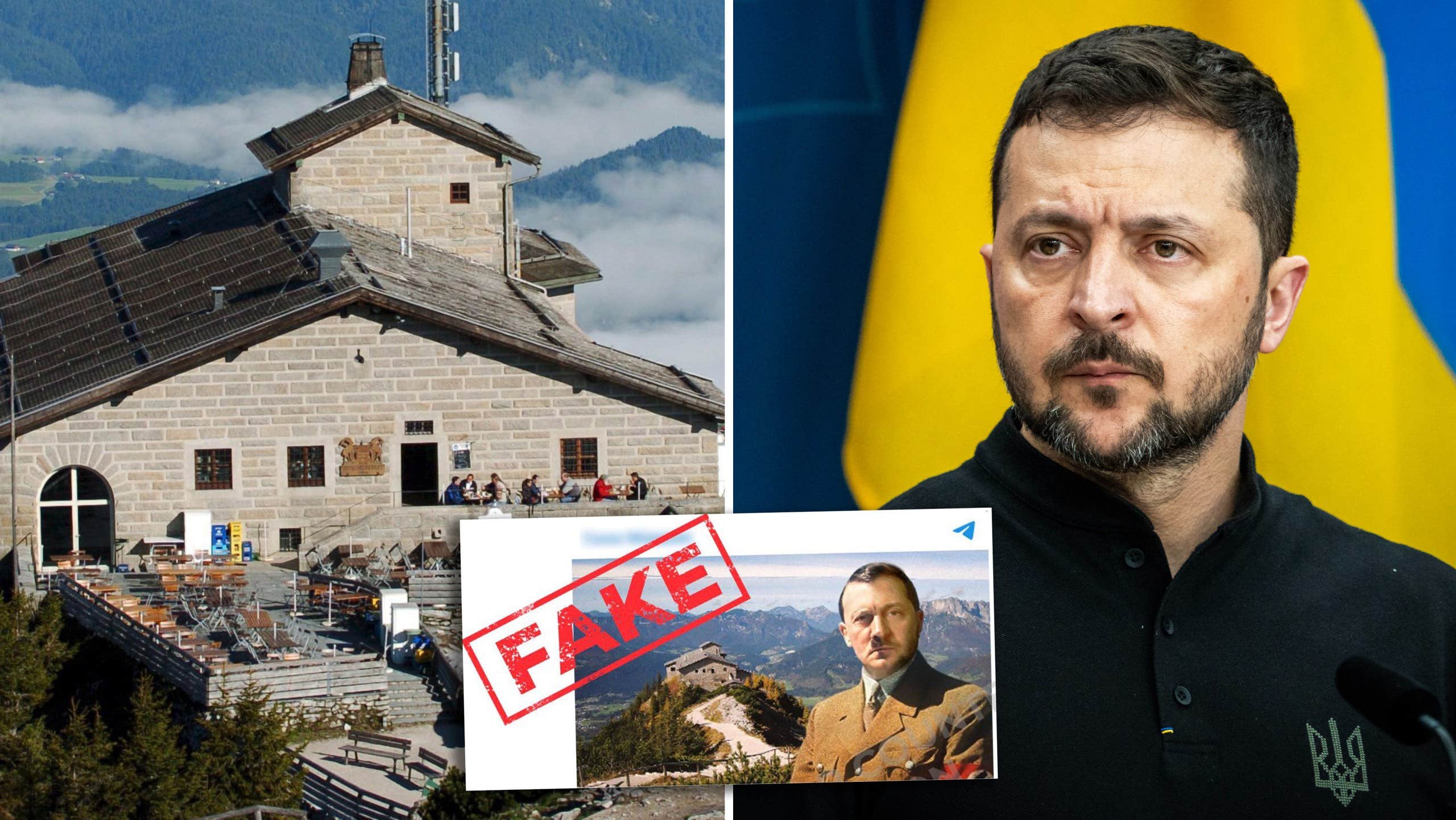 Lögnen: Zelenskyjs köp av Hitlers sommarhus