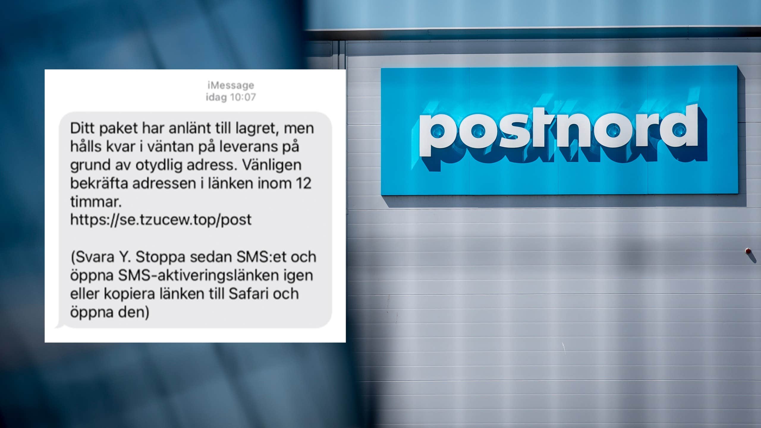 Ny våg av bluff-sms drabbar Postnords kunder