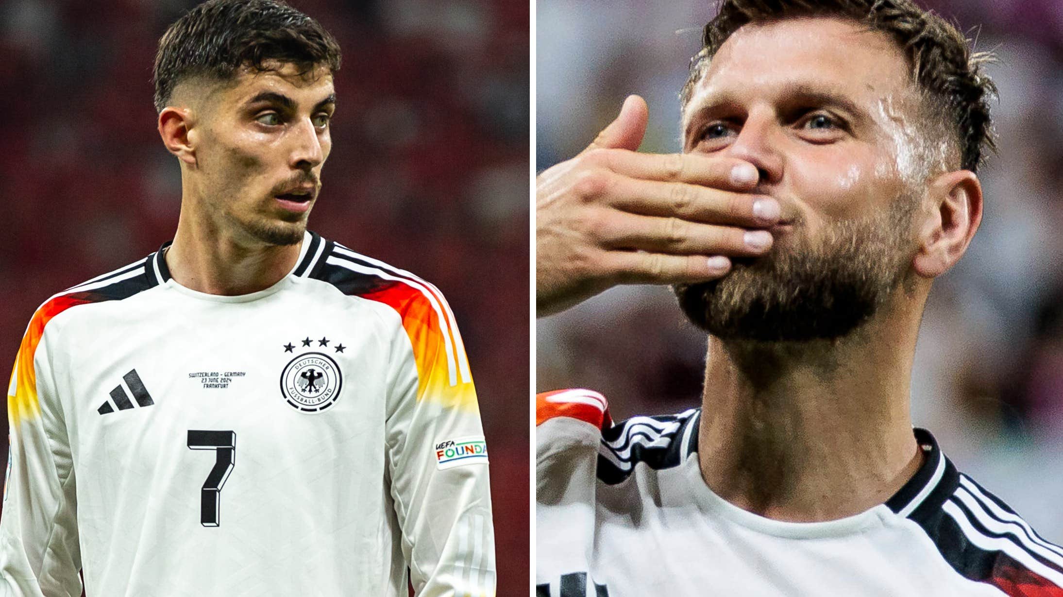 Shock: la Germania colpisce la stella dell'Arsenal contro la Danimarca  calcio