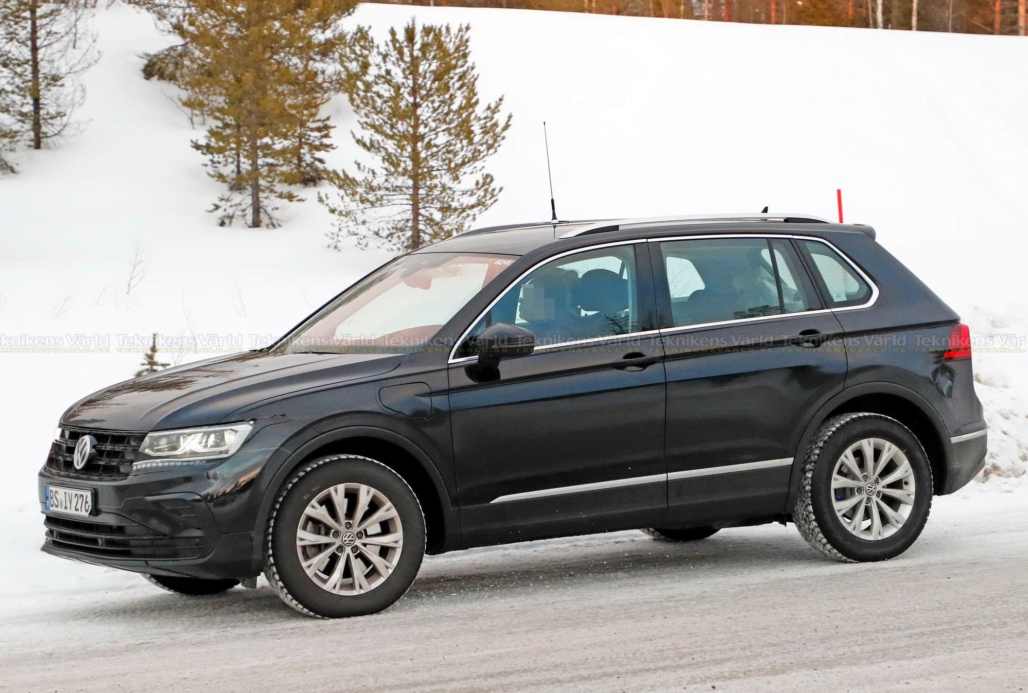 Milstolpe För Dominerande Volkswagen Tiguan Teknikens Värld