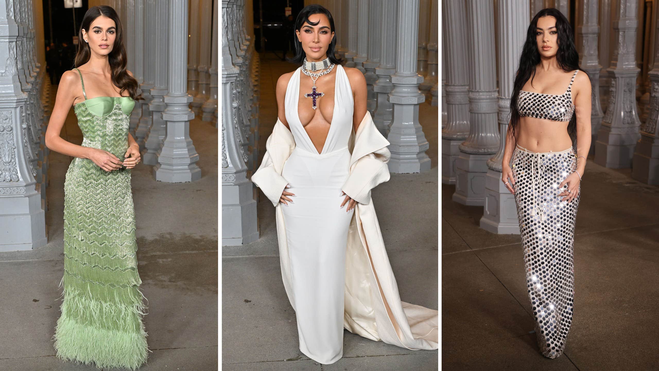 Kim Kardashian wore Princess Diana’s cross at the gala