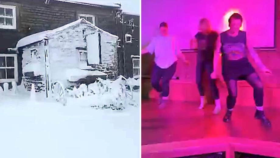 29 insnöade på  pub – i fem dagar