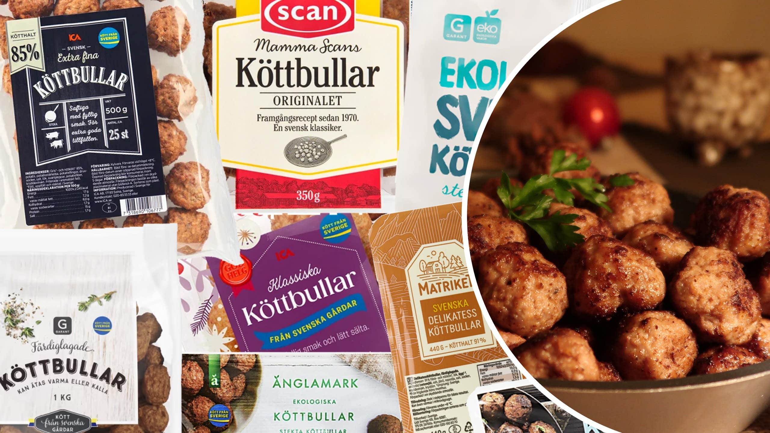 Stort test: Bästa köttbullarna i jul