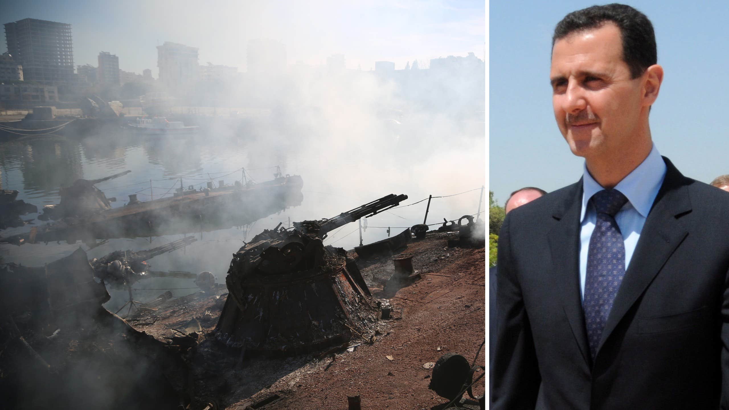 Bashar al-Assad avslöjade militära mål för Israel