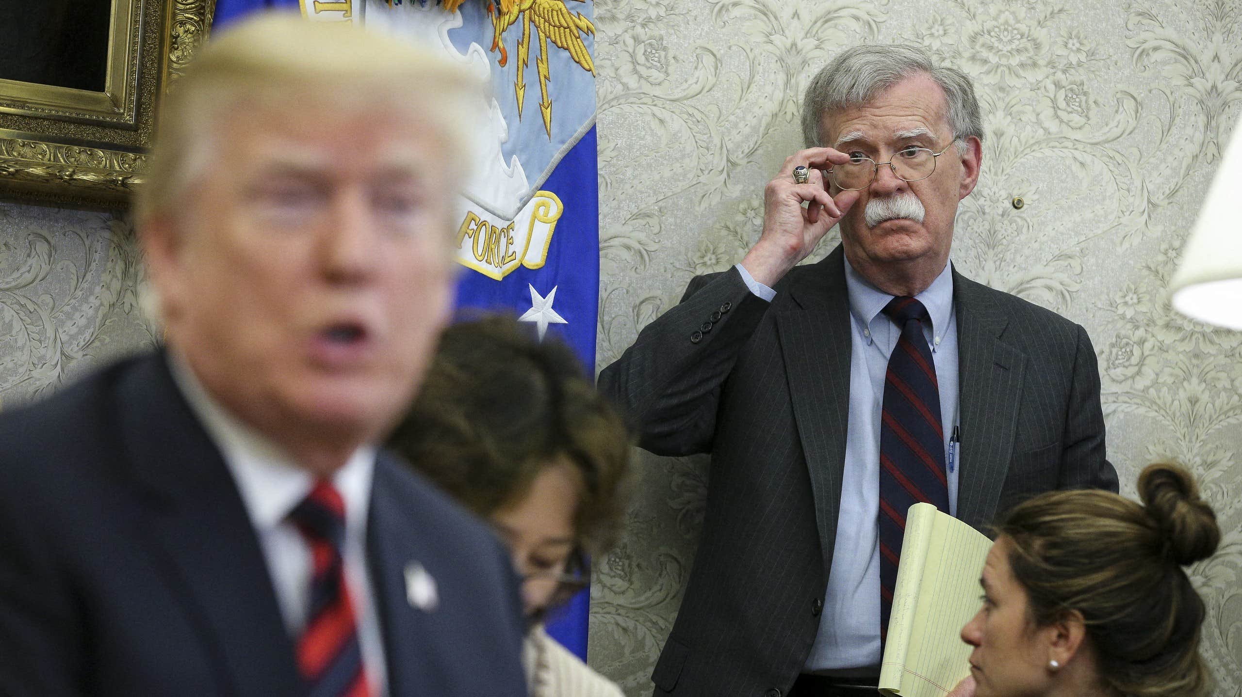 John Bolton: Trump vill ta USA ut ur Nato