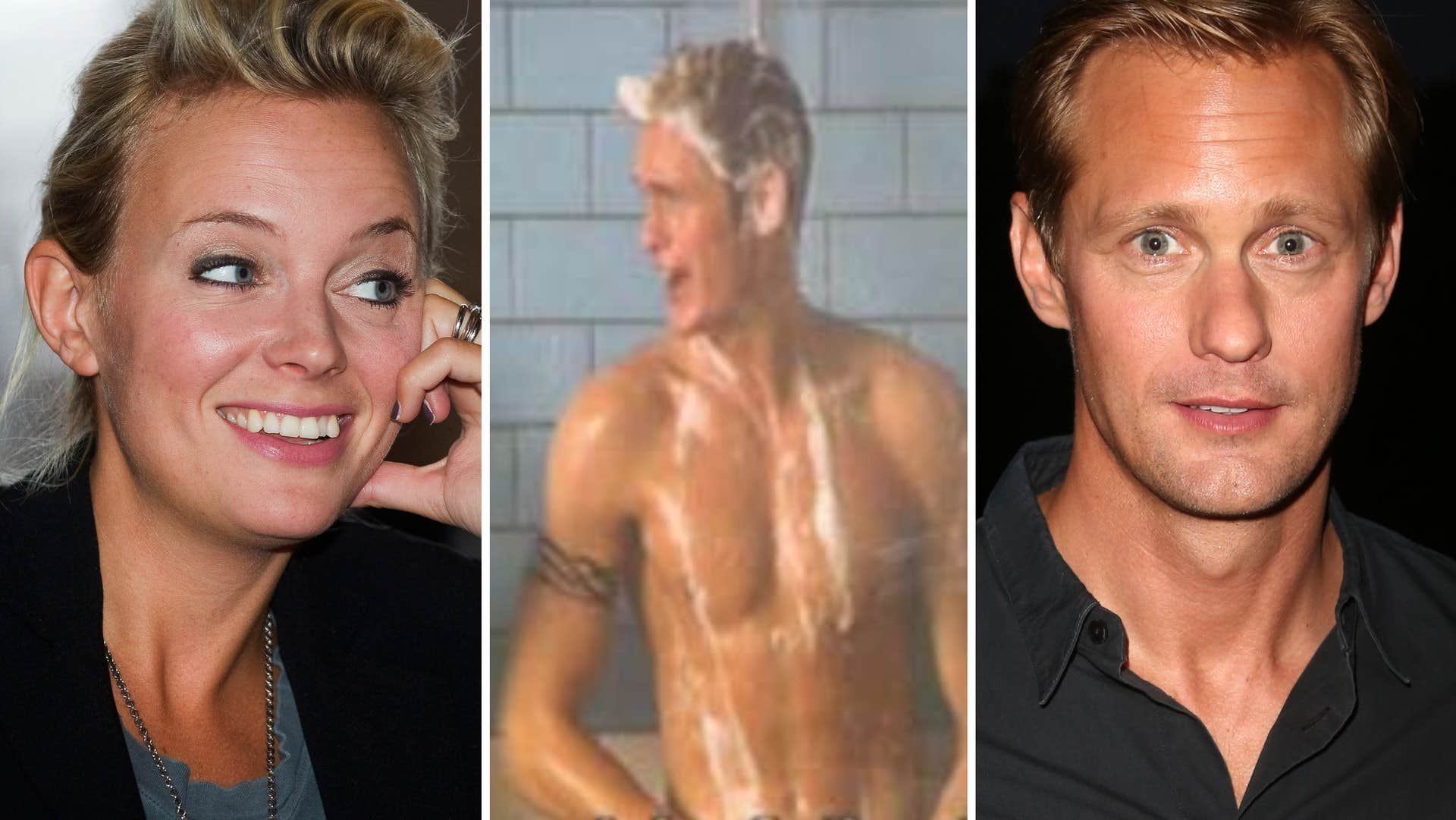 Bornebuschs nakna bild med Skarsgård avslöjad