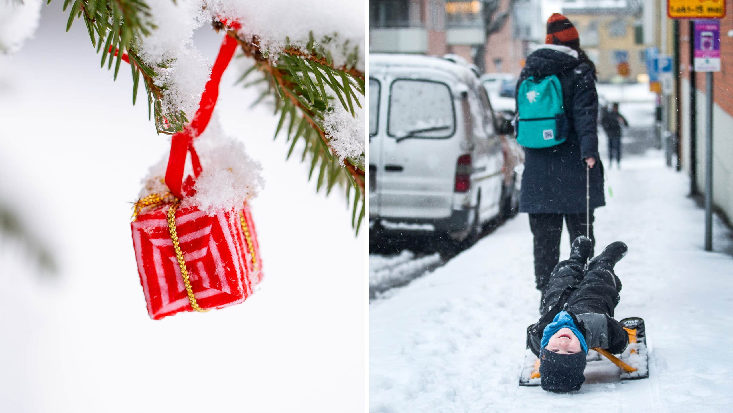 Meteorologen: Här blir det en vit jul