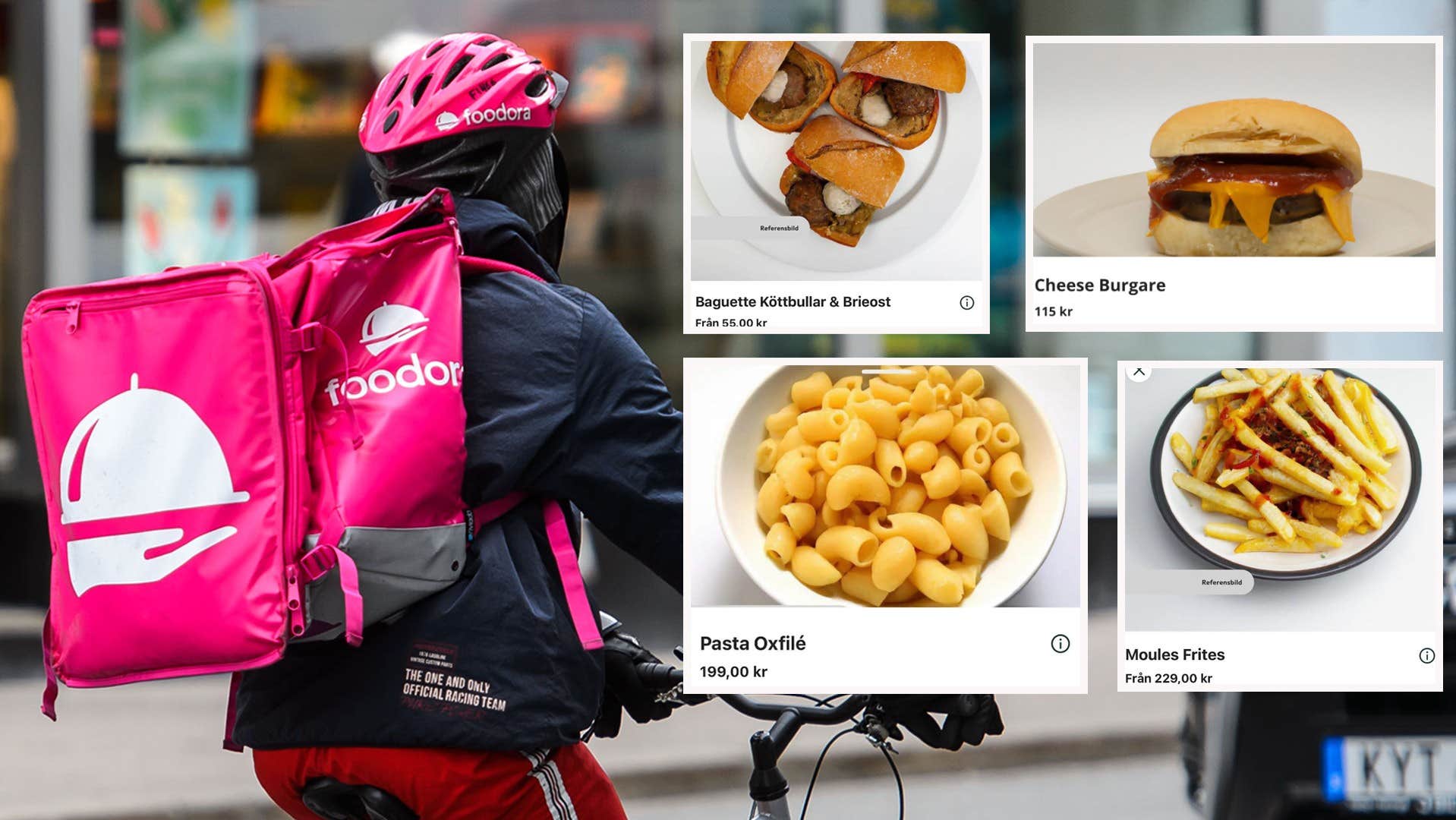 The explanation behind Foodora's strange photos – experimented with artificial intelligence | Sweden