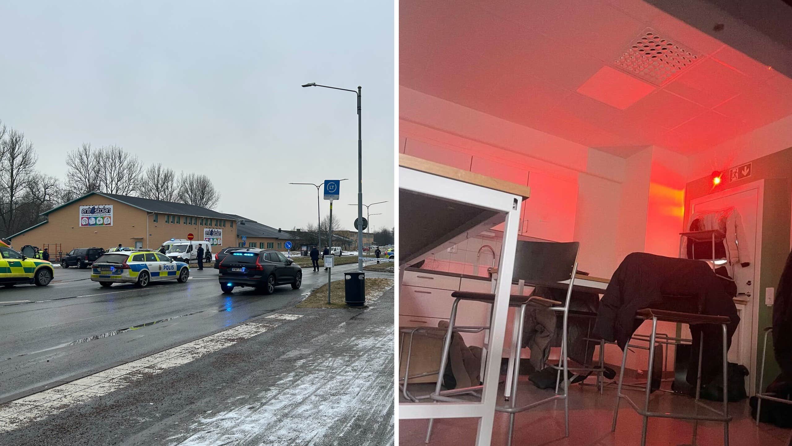 Misstänkt grovt våldsbrott på skola i Örebro