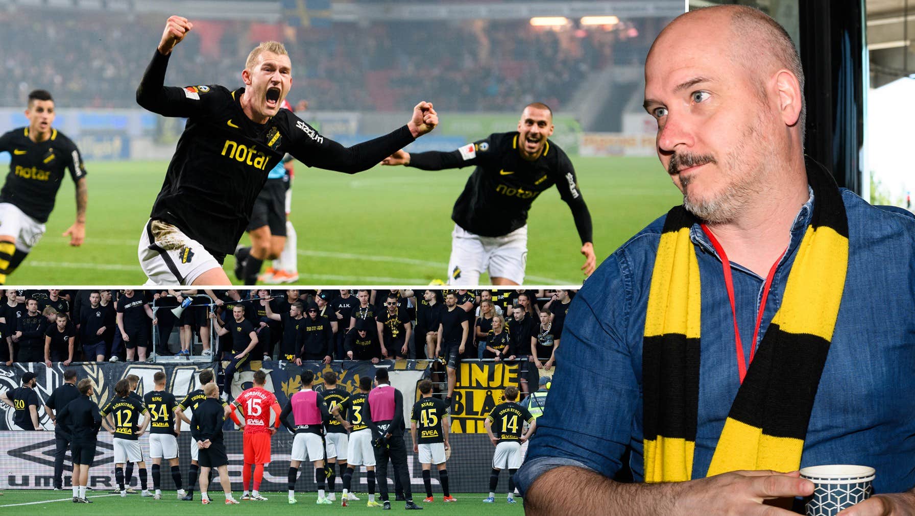 AIK Fotboll: Fredrik Söderberg om AIK: ”En befogad oro – kan inte se ut så”