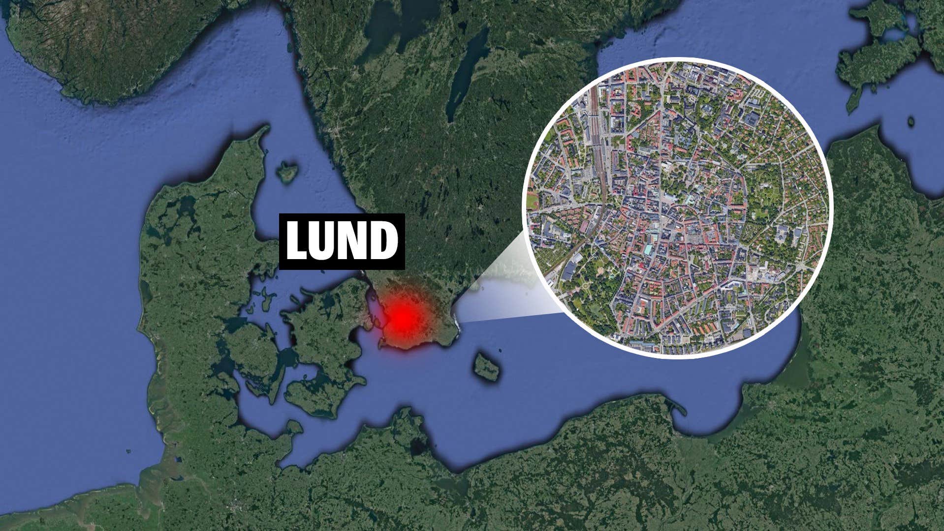 Larm om hög smäll vid sjukhus i Lund