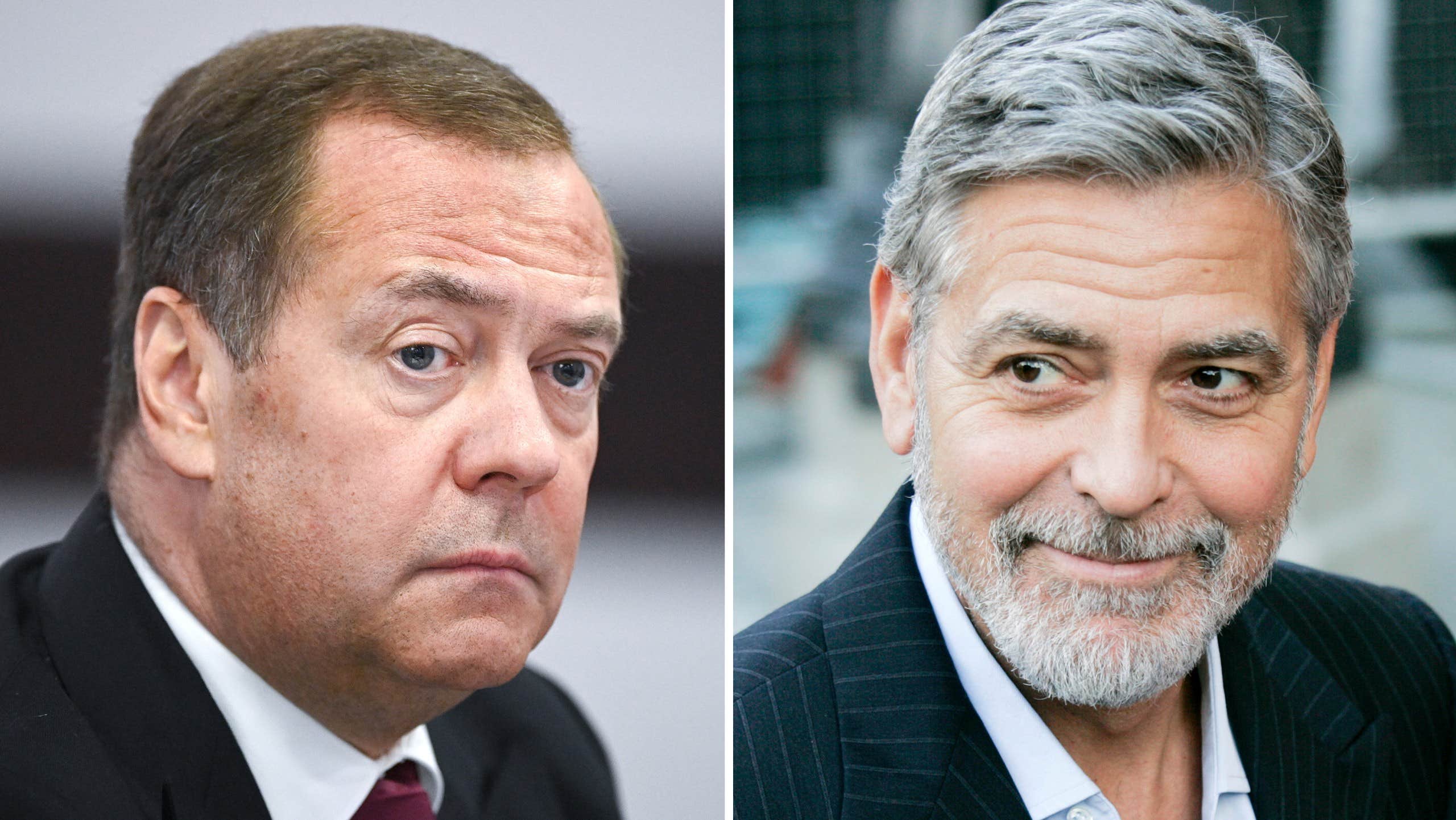 La minaccia dell'ex presidente russo a George Clooney |  il mondo