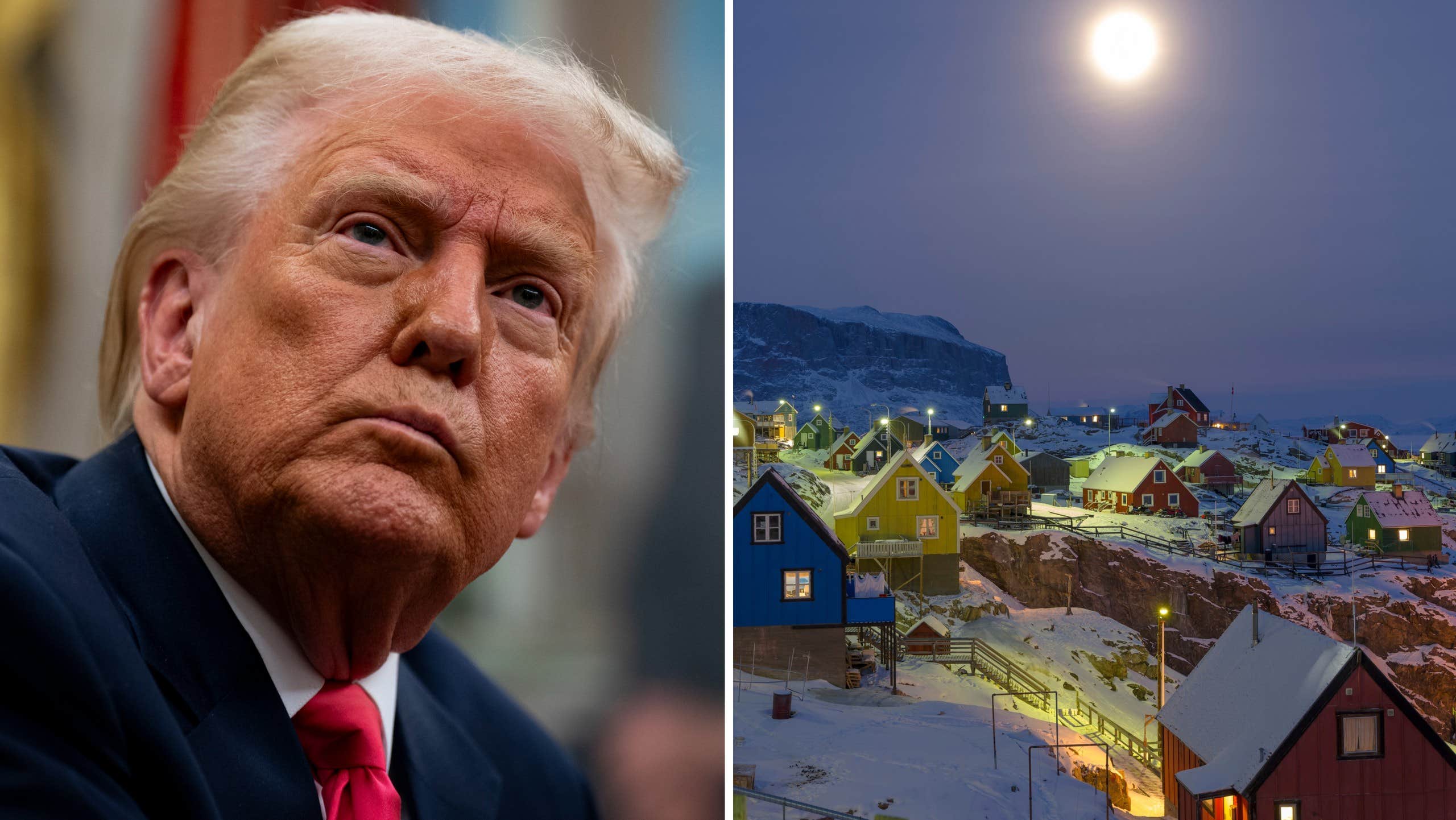 Grönland slår tillbaka mot Trump