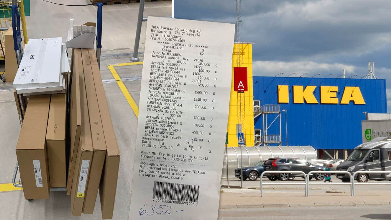 Par åtalas – stal varor på Ikea i Uppsala för tusentals kronor