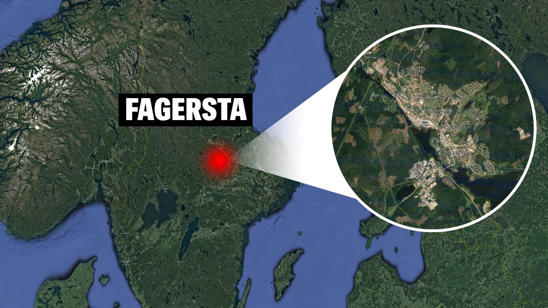 Kvinna död i brand i Fagersta