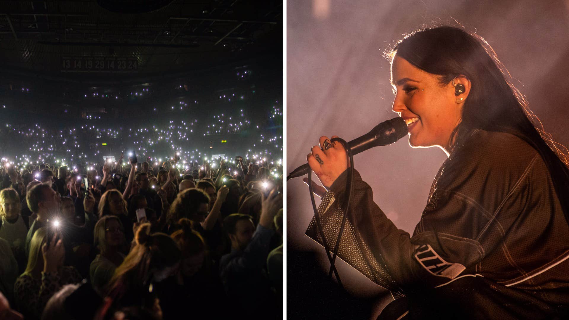 Miriam Bryant på turné spelar på Scandinavium