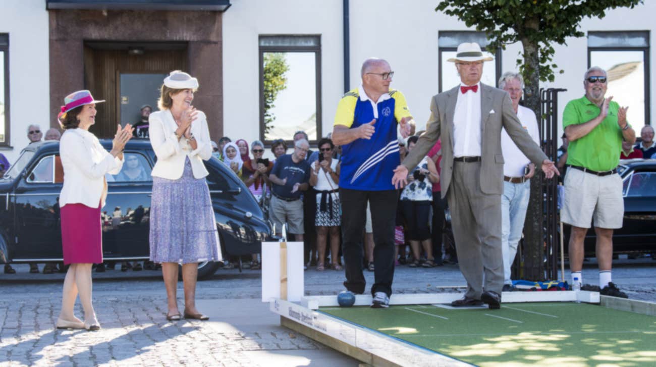 Här inviger kungen svenska Kungsrallyt på Öland