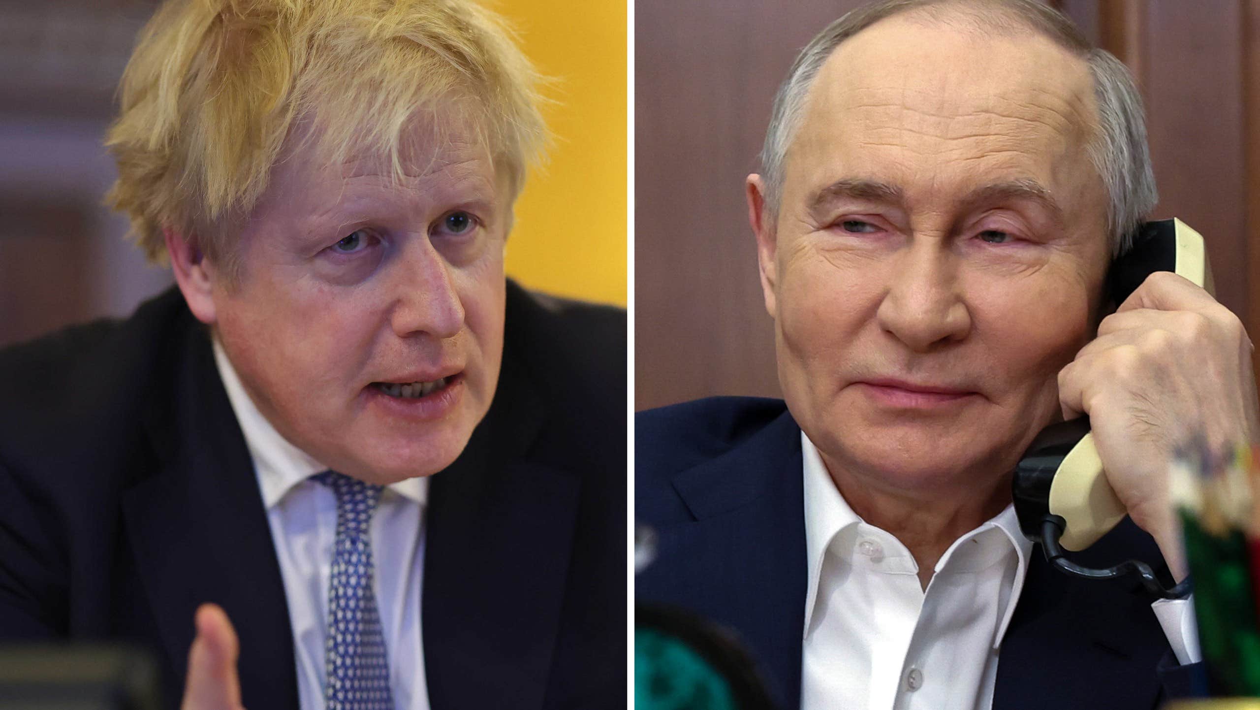 Boris Johnson: Du är en jävla idiot, Putin