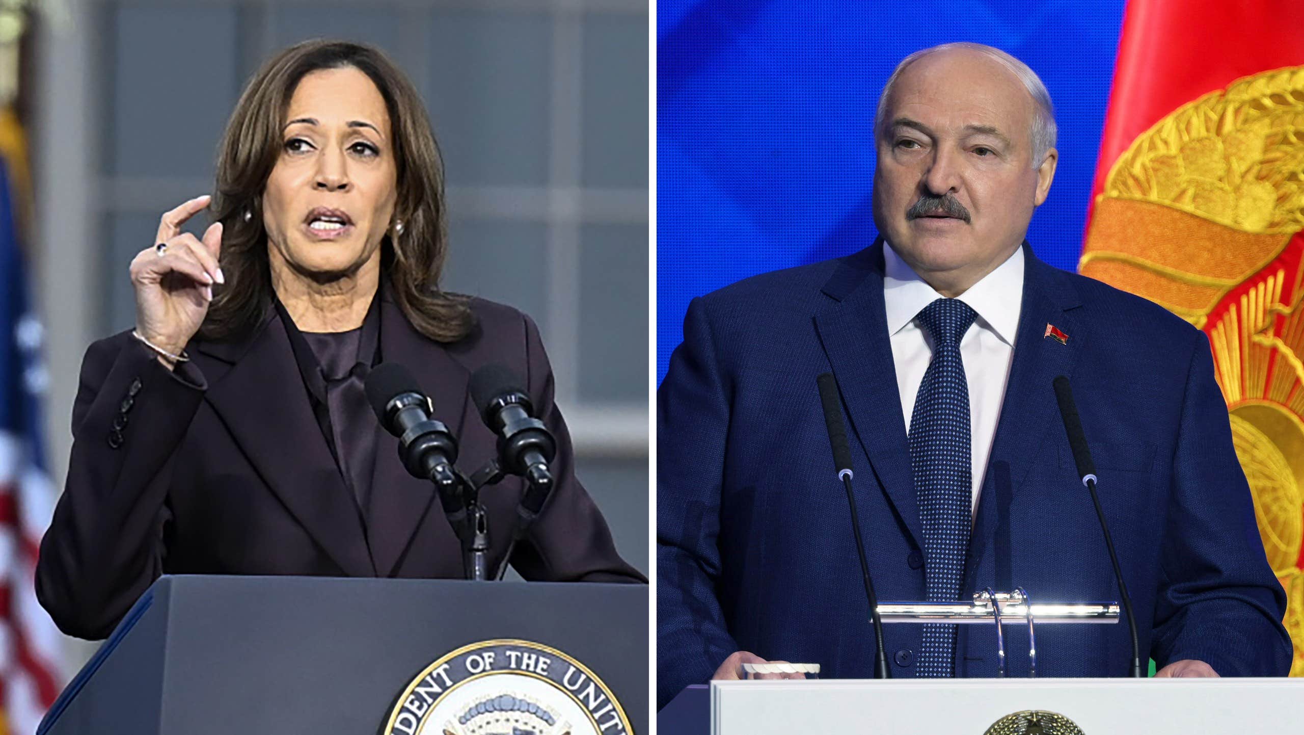 Diktatorn hyllar Kamala Harris: ”Heroisk kvinna”