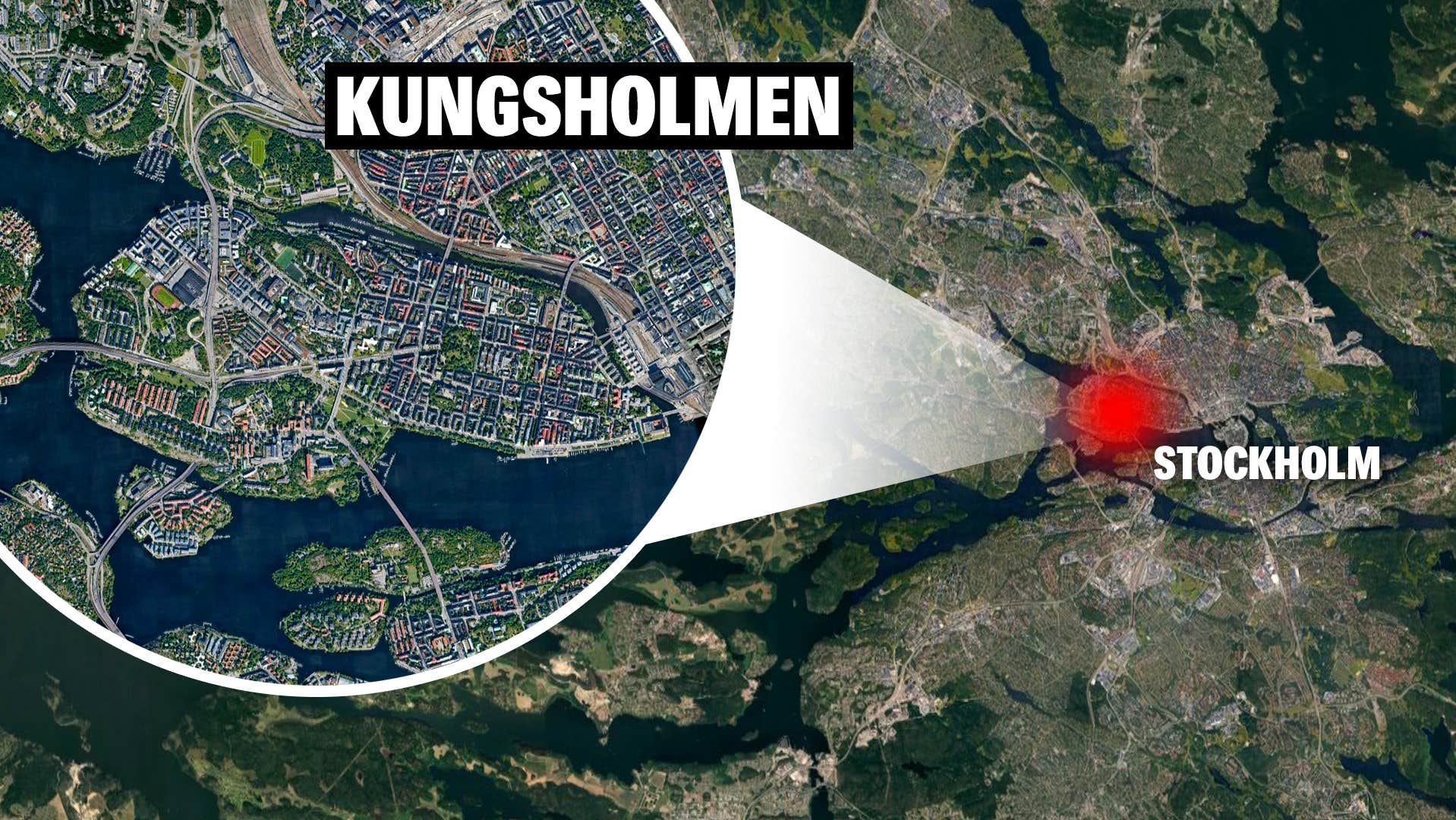 Man knivskuren på Kungsholmen