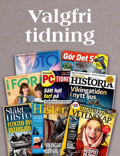 Ge ett presentkort på valfri Bonnier tidning